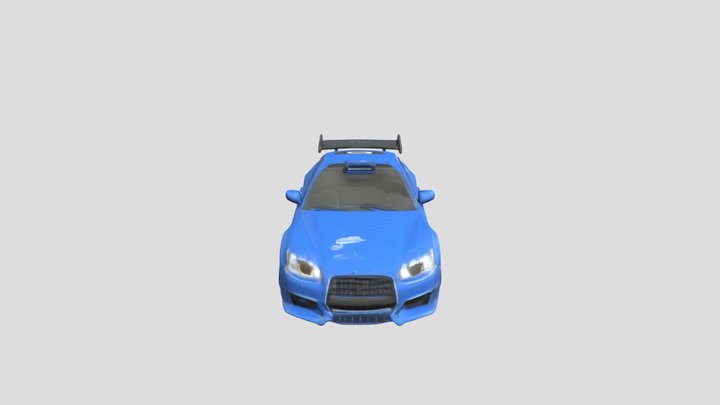 Audi TT 1993 Custom 3D Model