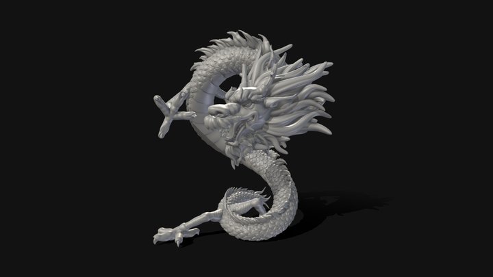 Dragon 3D Model