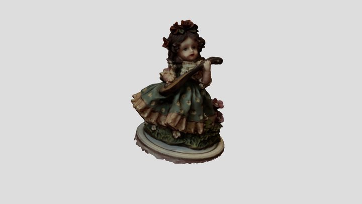 девочка 3D Model