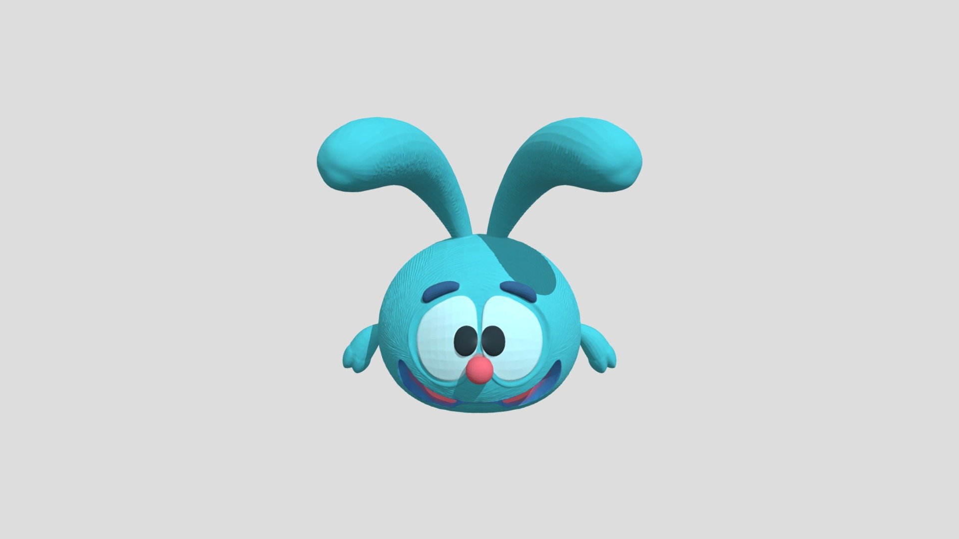 Blue Bunny 3d Model - 3D model by liliacassapo91 [7757d68] - Sketchfab