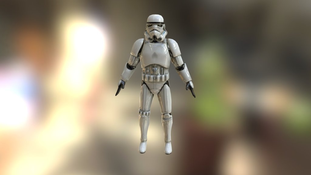 stormtrooper 3d model free blender