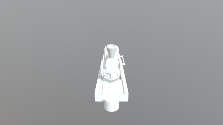 Train Assembly With Track (1) 3D Model