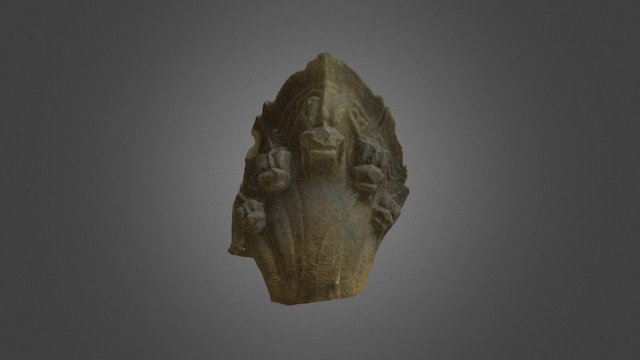 Naga Finial 3D Model