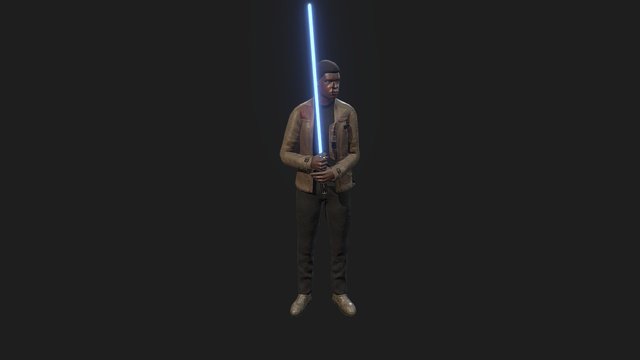 Finn 3D Model