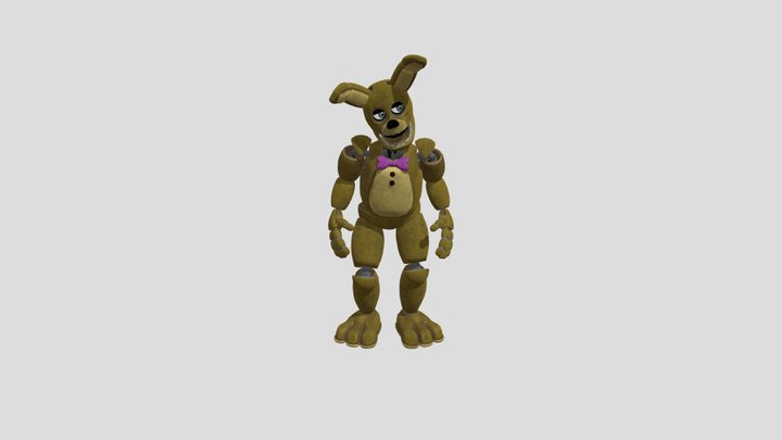 Help Wanted Spring Bonnie 3D Model