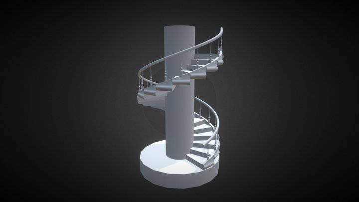 Stairs 3D Model