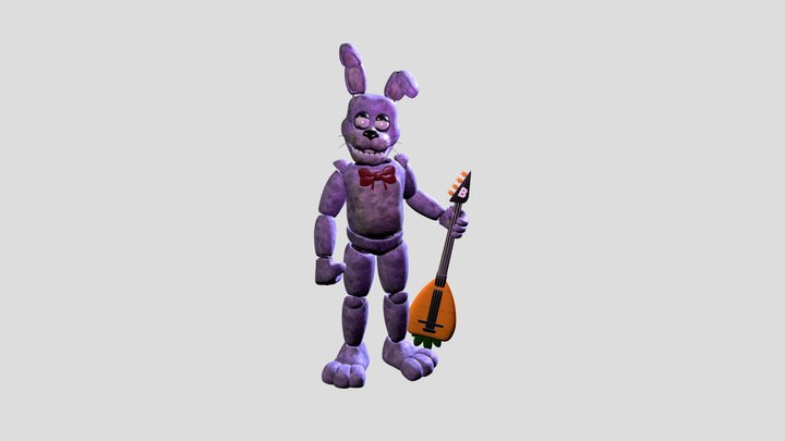 Classic Bonnie 3D Model