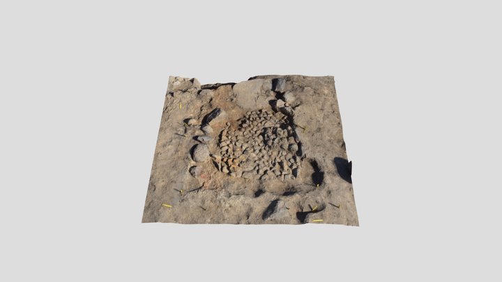 Stenkonstruktion 3D Model