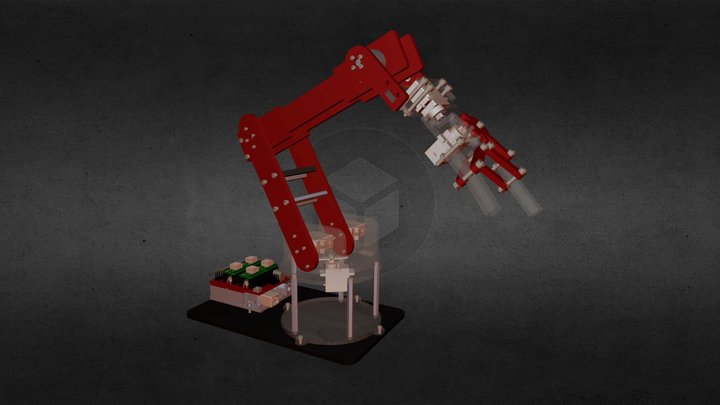 Robotics Arm 3D Model