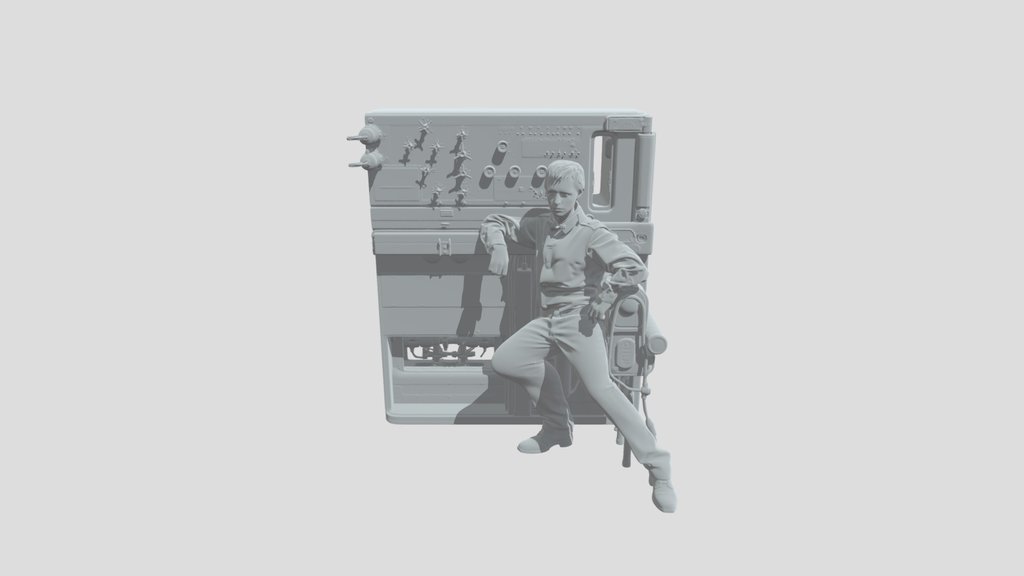 Guy in a sick pose