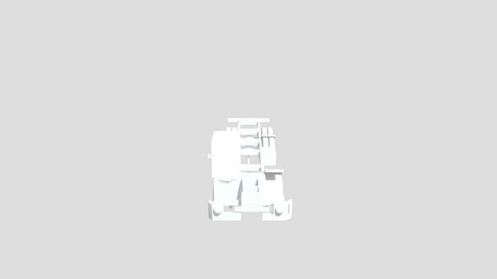 Ashok leyland Chassis 3D Model