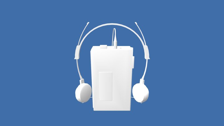 Walkman Model 3D Model