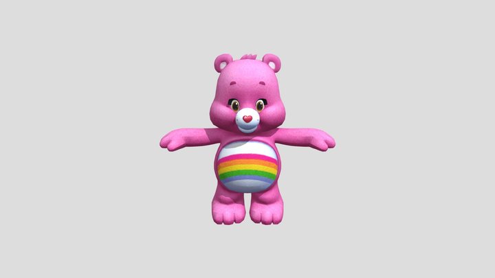 Care Bears Cheer Bear 3D Model