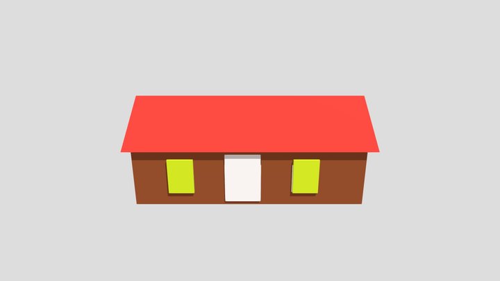 Village House 3D Model