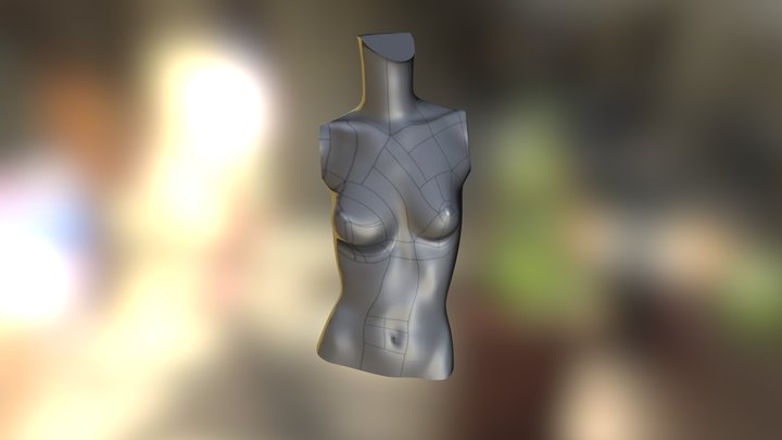 Render Busto 3D Model