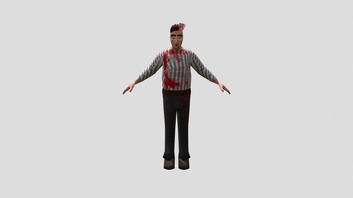 Dead Body 3D Model