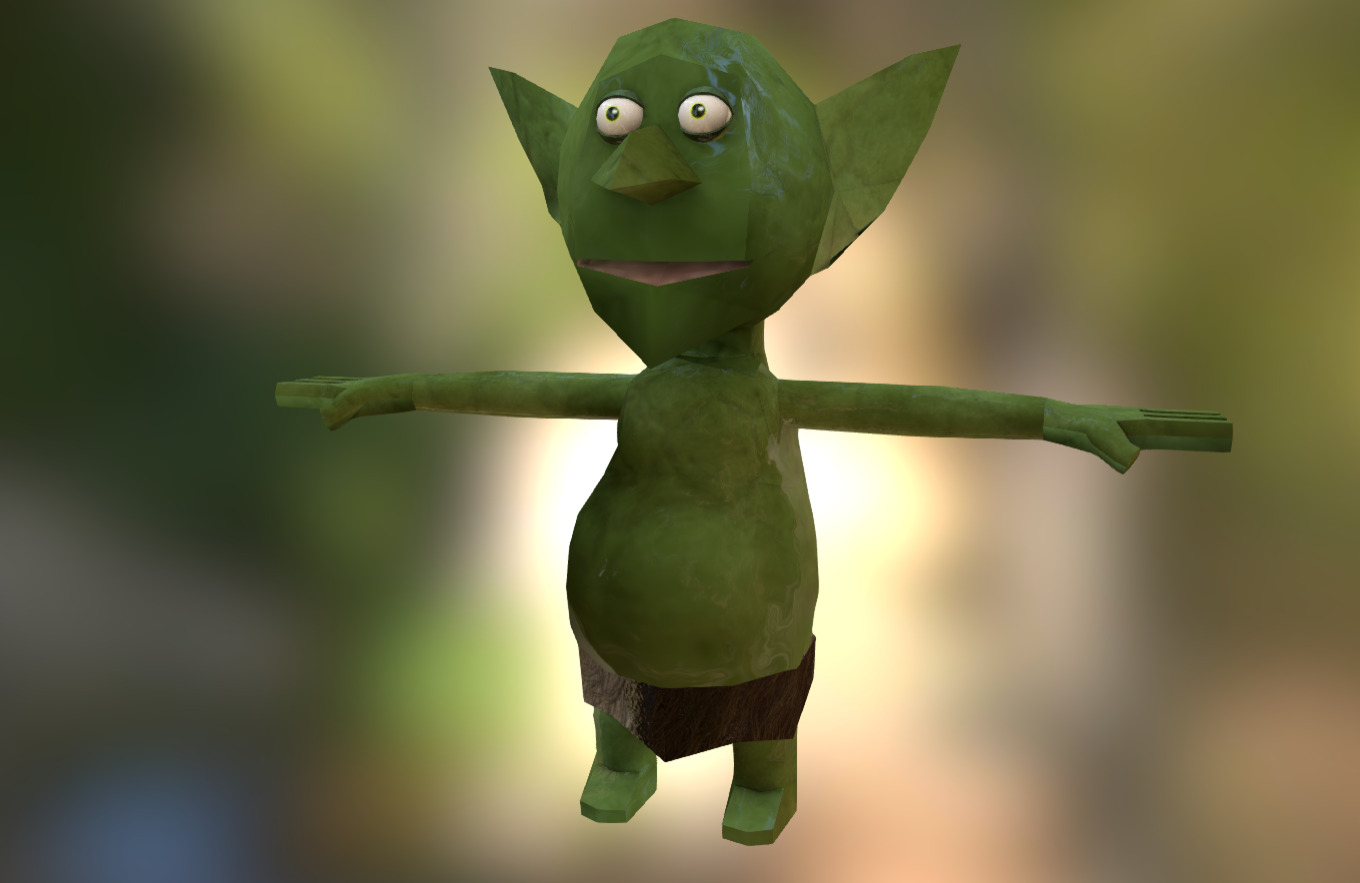 Goblin - 3D model by Daniel Kjeldsen (@harshmystiker) [776650e] - Sketchfab