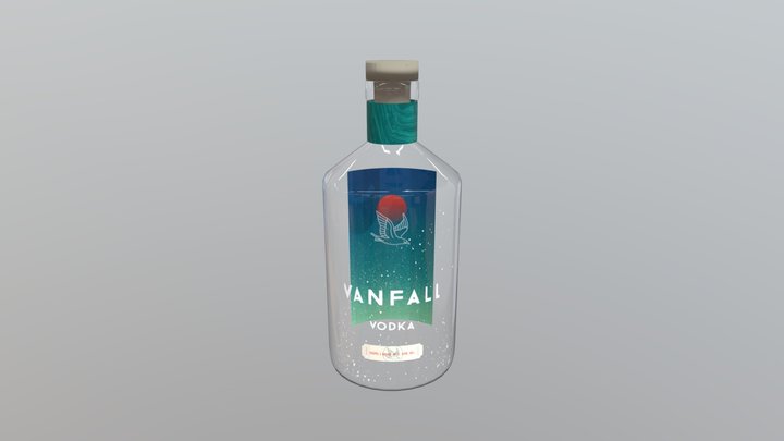 Vanfall Vodka - Protótipo 1 3D Model
