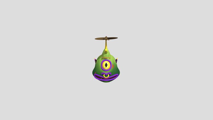 Cyclops Head 3D Model