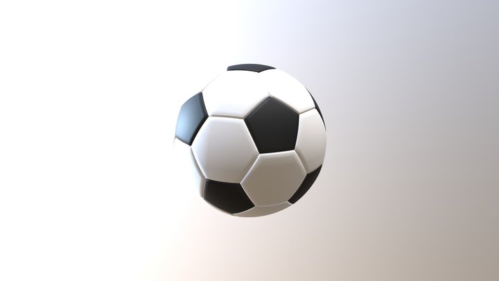 Bola De Futebol 3D Model