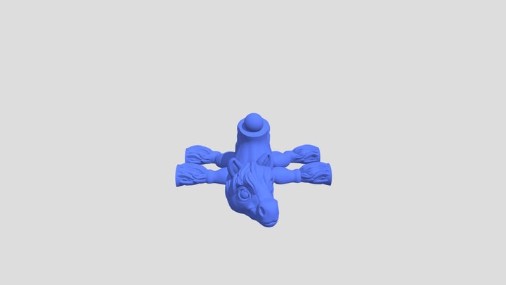 Horse Toy 3D Model