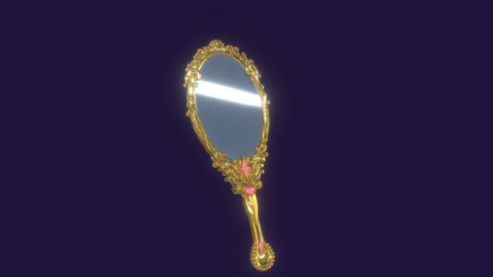 Princess Mirror 3D Model