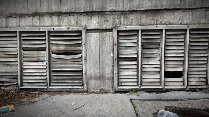 Old vents and city dirt 🇸🇰 3D Model