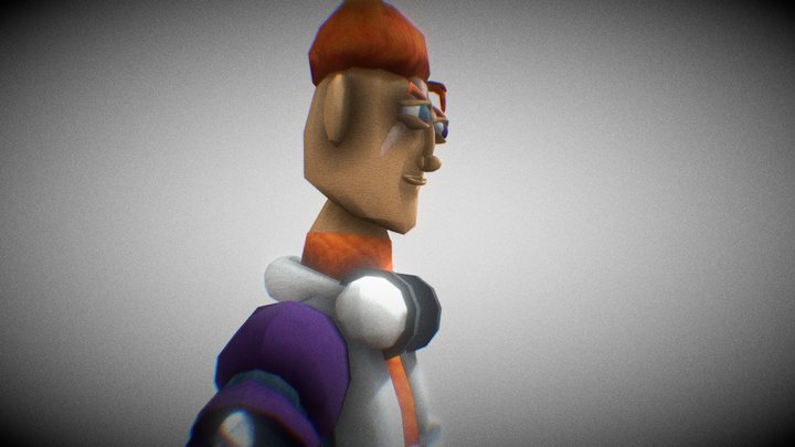 Schneider Character from Spacelords 3D Model
