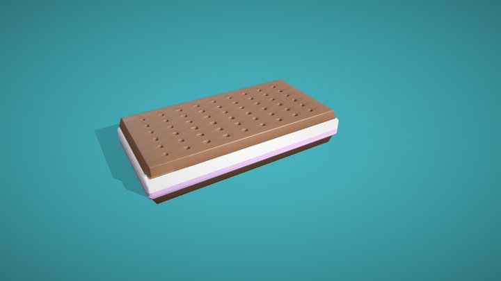 3December 9: Icecream 3D Model