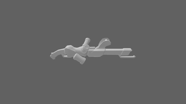 Flamethrower 3D Model