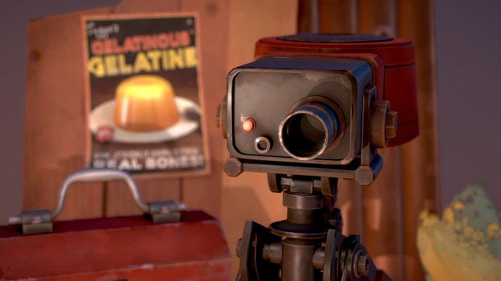 SENTRY GUN | Team Fortress 2 Fan Art 3D Model