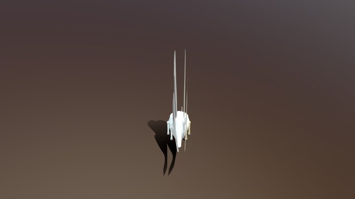 Luna Moth Model 3D Model