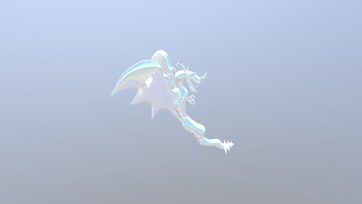 Dragon X 3D Model