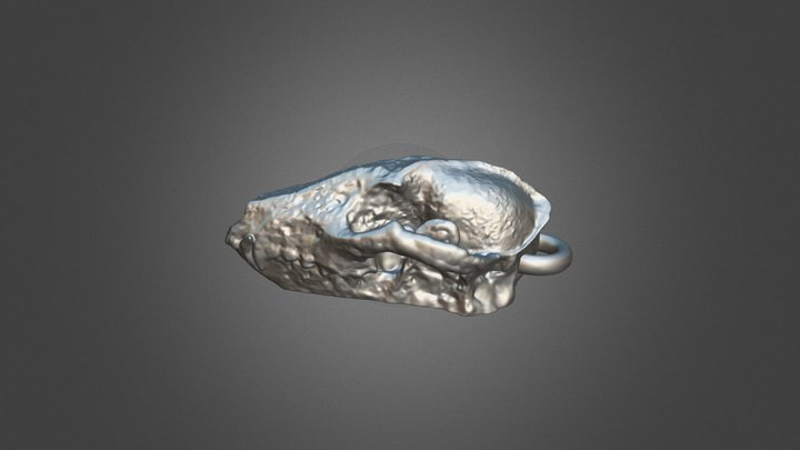 Tanuki Pendant 3D Model