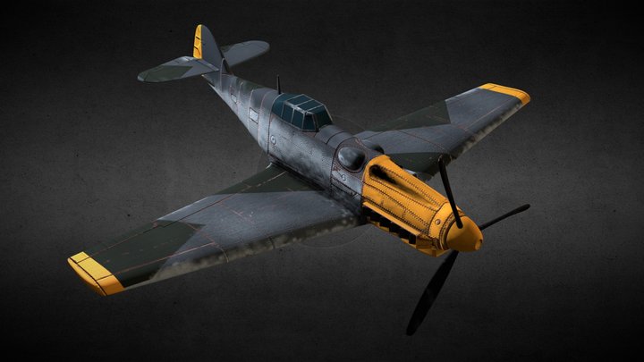 Messerschmidt BF 109 3D Model