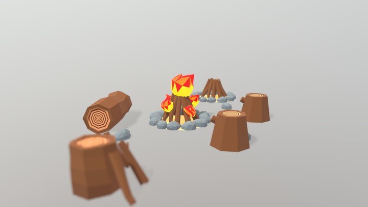 Campfire 3D models - Sketchfab