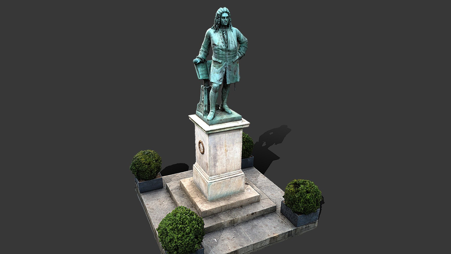 Denkmal Georg Friedrich Händel