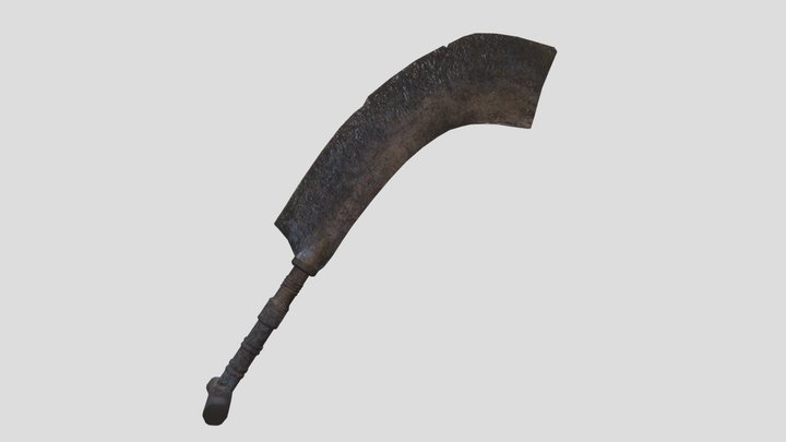 3D model HIE Chinese Big Knife N1 VR / AR / low-poly