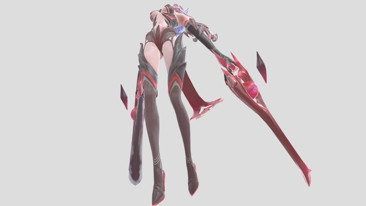 Violet Demonic Morphed (AOV) 3D Model