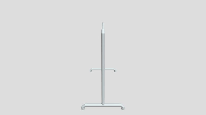 Ballet Barre 3D Model