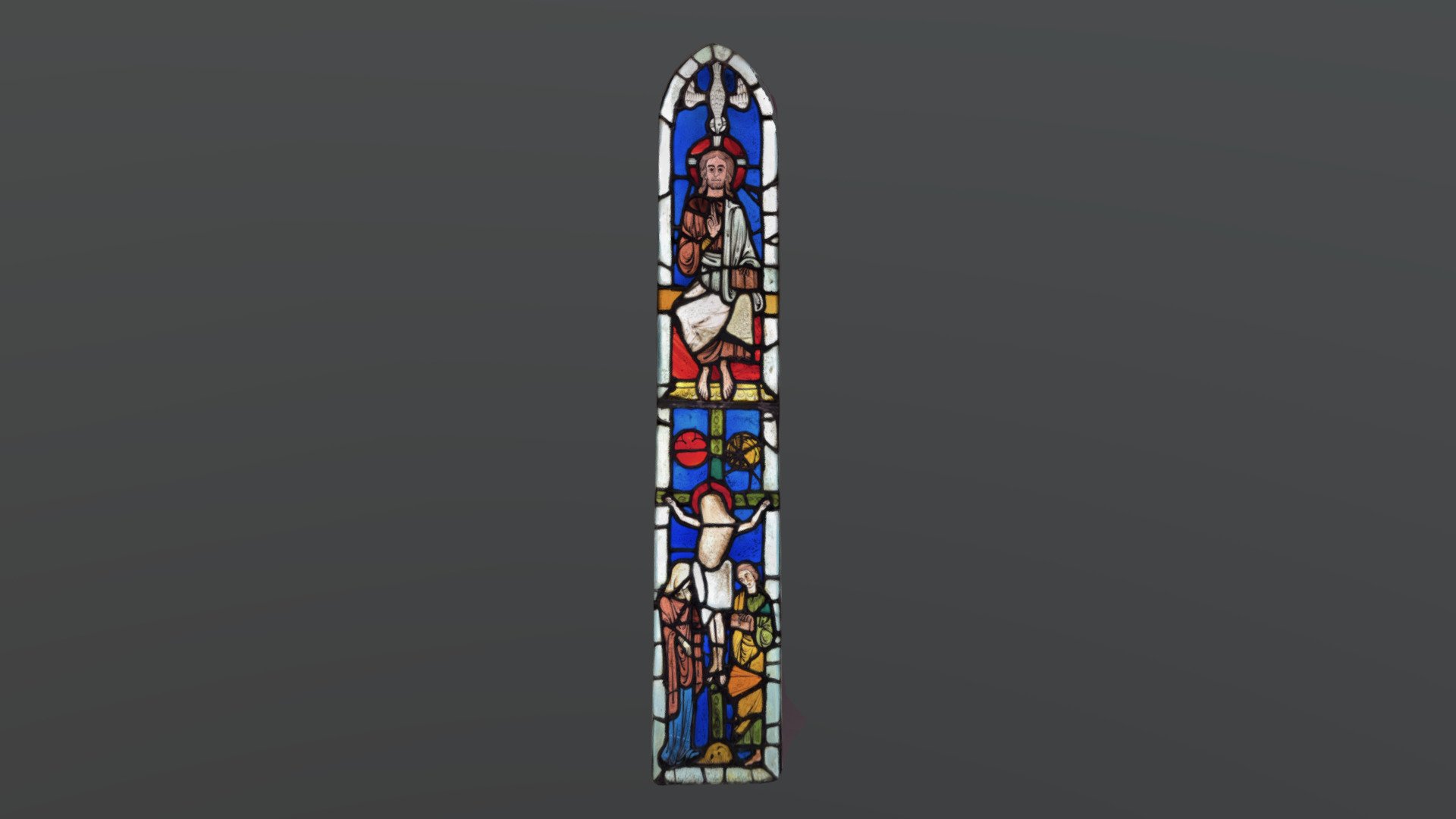 Vitrail médiéval français - Download Free 3D model by AnDeNan ...