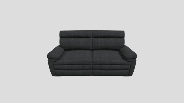 Valentino-sofa-textured 3D Model