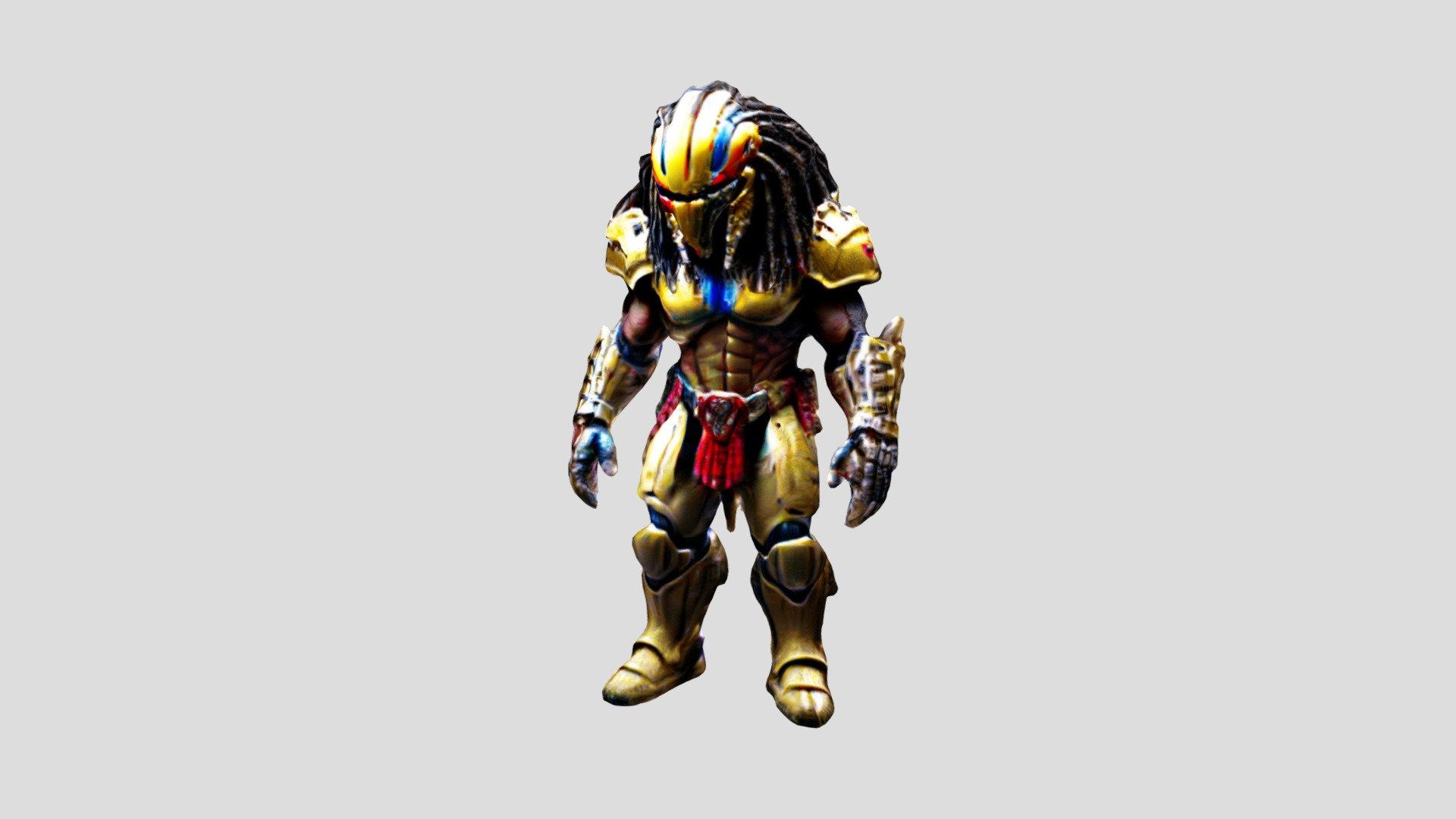 Predator figure - Buy Royalty Free 3D model by Daniel.Pikl [7775cdb ...