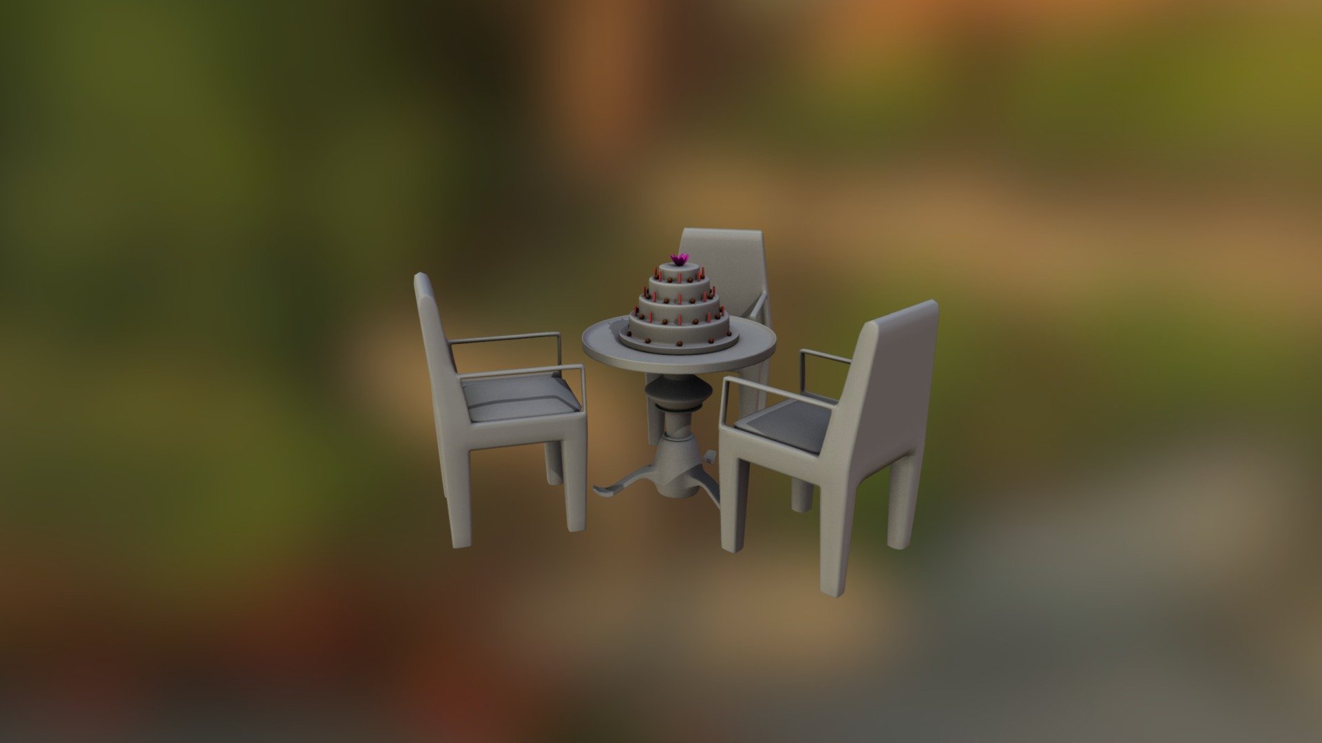 My cake modelling