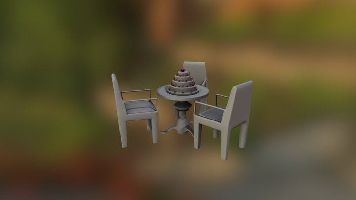 My cake modelling 3D Model