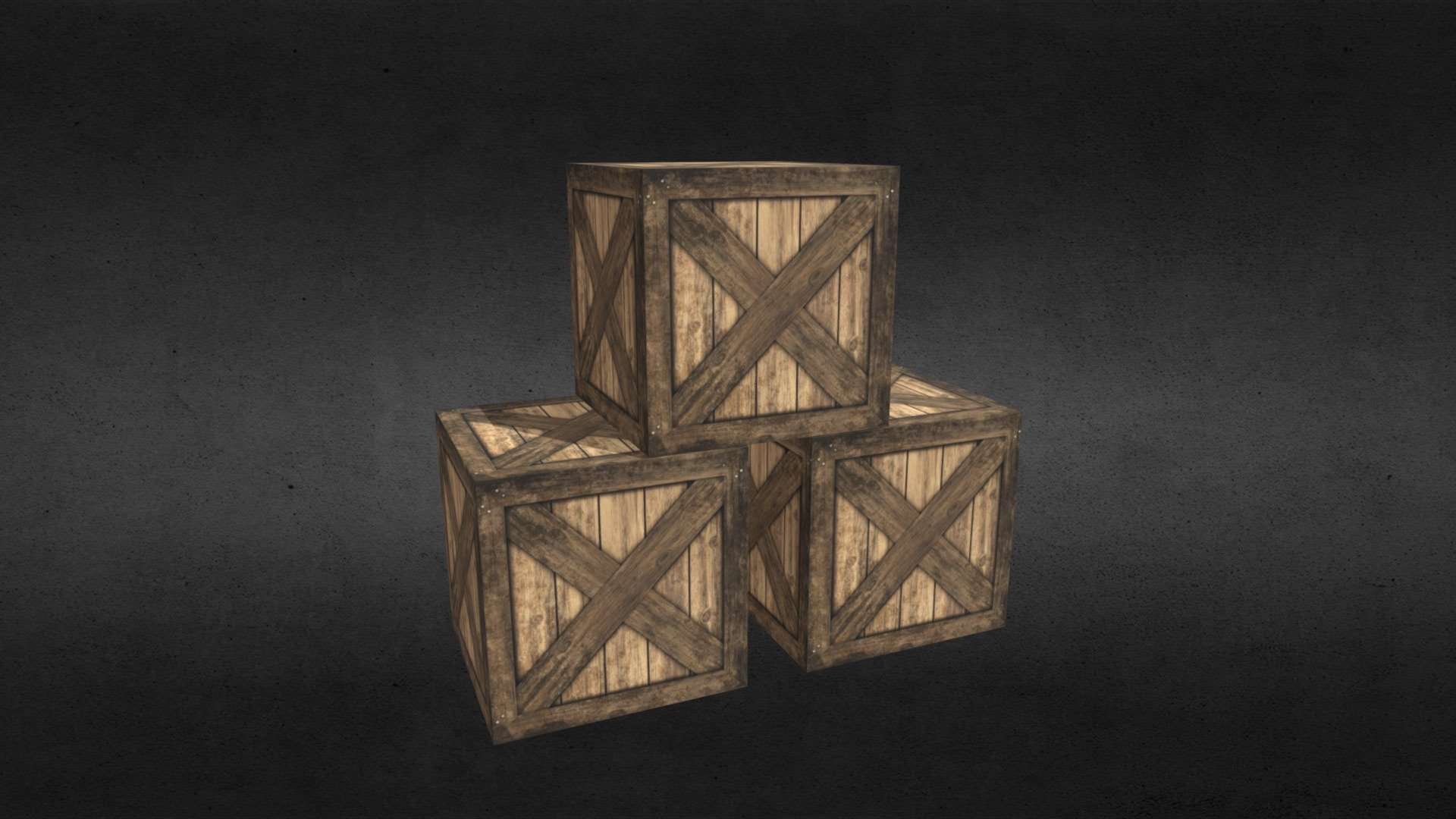 Wooden box - Buy Royalty Free 3D model by MangoGames [777804a ...