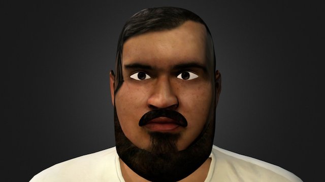 Gabe Hi Mesh 3D Model