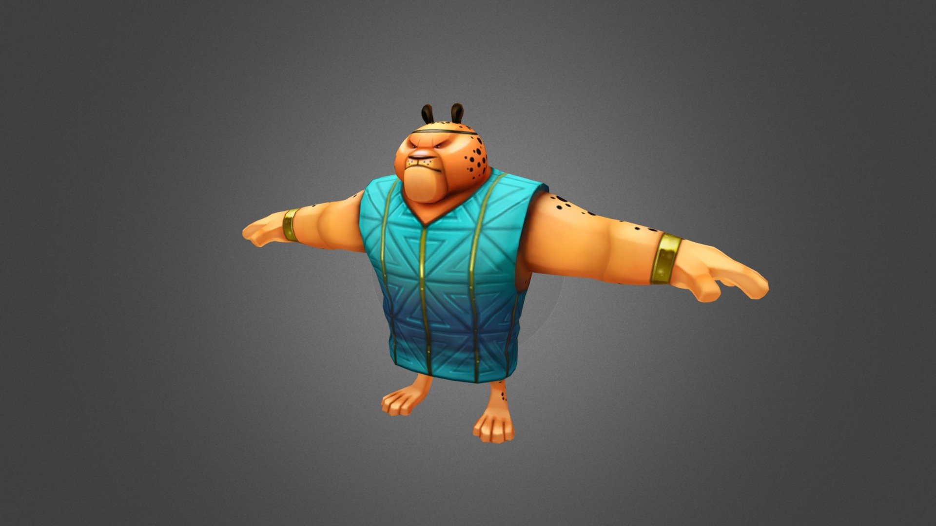 Leopard - 3D model by gustavo.vitarelli [77796d0] - Sketchfab