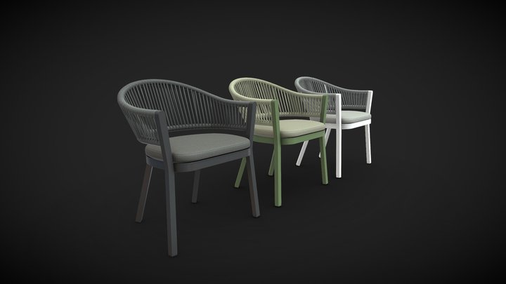 SOFIA CHAIR 3D Model