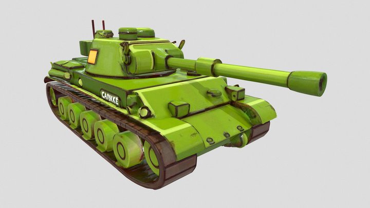 Modern-tank 3D models - Sketchfab